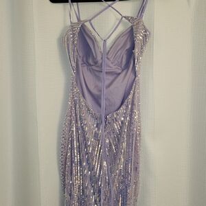 Married to the night this gown from B Darlin will surely be a dress to remember.